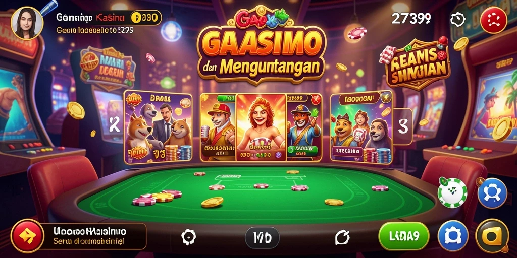 Tampilan menarik dari gameplay 2739 yang mendebarkan.