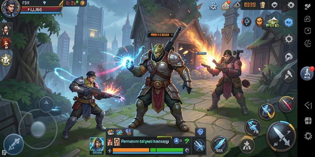 Screenshot gameplay FUJI66 menunjukkan aksi strategis yang dinamis.