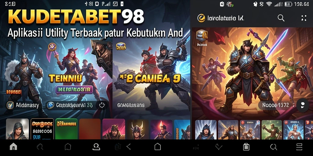 Tampilan utama KUDETABET98 yang intuitif dan fungsional.