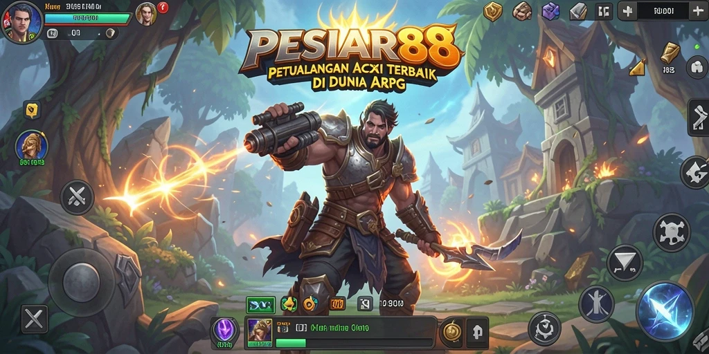 Tangkapan layar dari gameplay PESIAR88 yang penuh aksi dan petualangan.