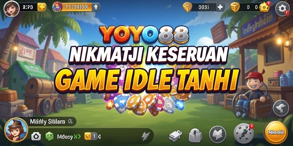 Tampilan utama gameplay YOYO88 dengan karakter yang aktif.